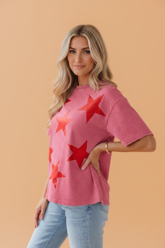 Red Star TShirt Americana