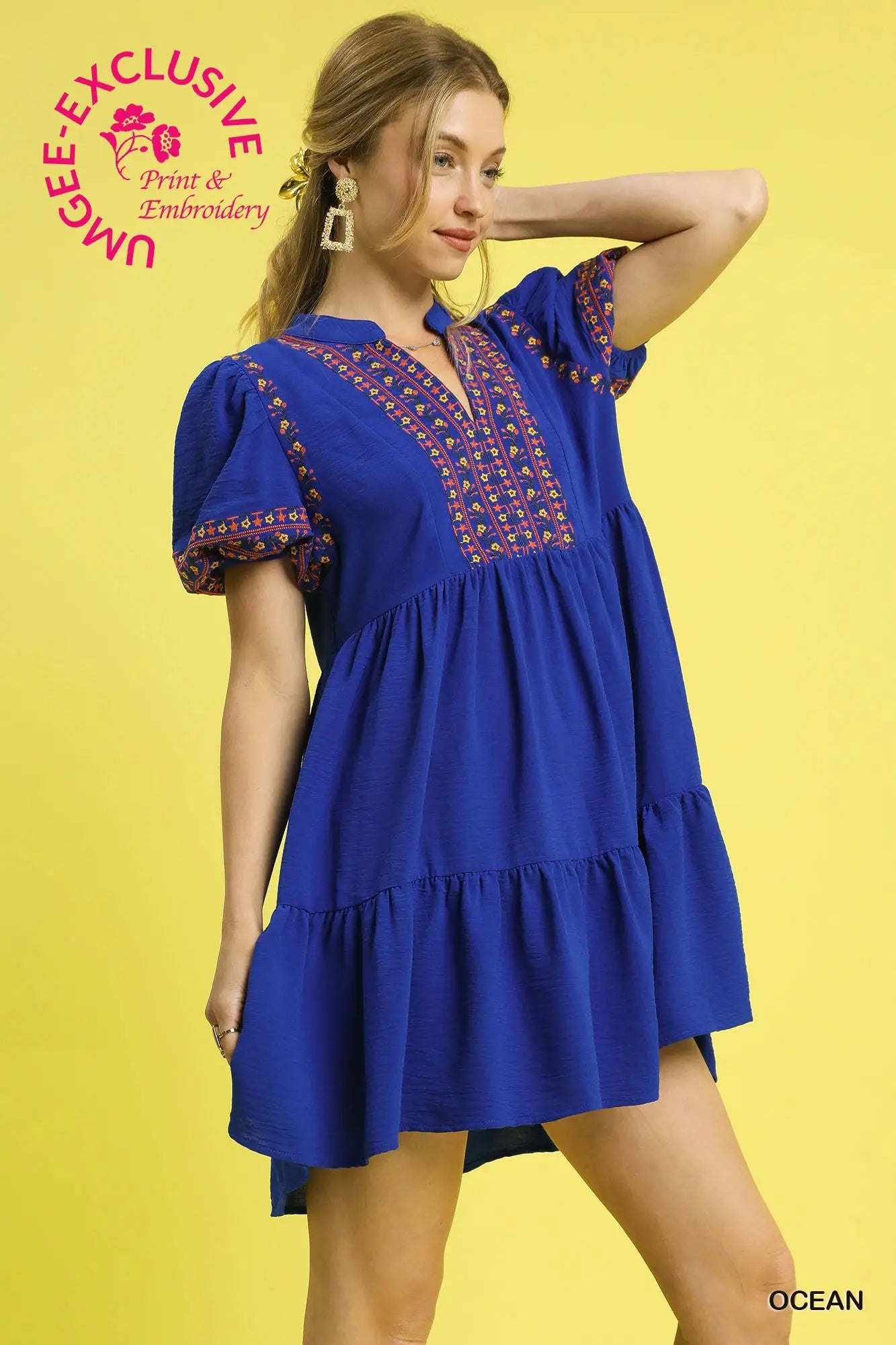 Umgee Ocean Blue dress