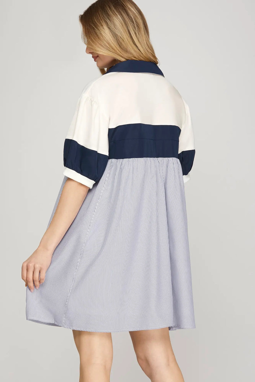 She + Sky Polo Dress