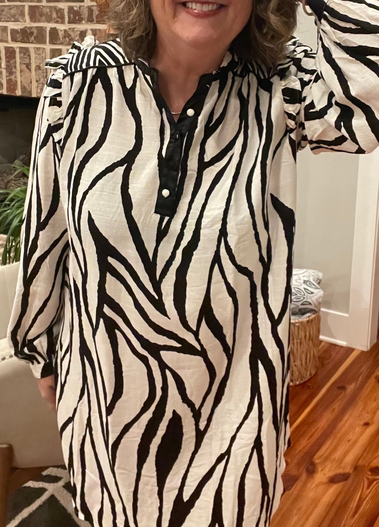 GiGio by Umgee Zebra In the Wild Dress