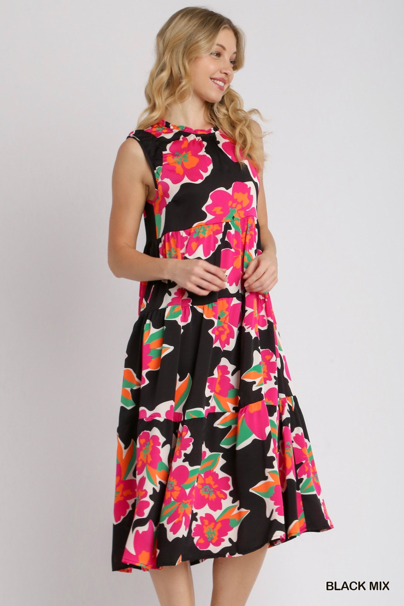 Floral Pop Dress