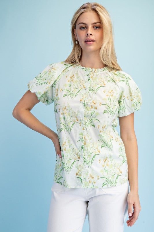 Gigio Floral ButtonDown shirt