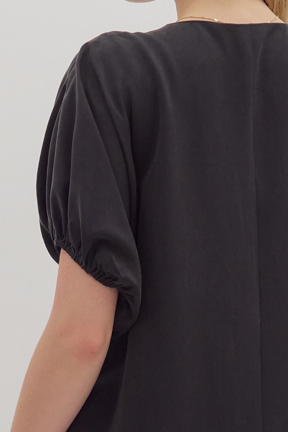 Entro Black Maxi Dress