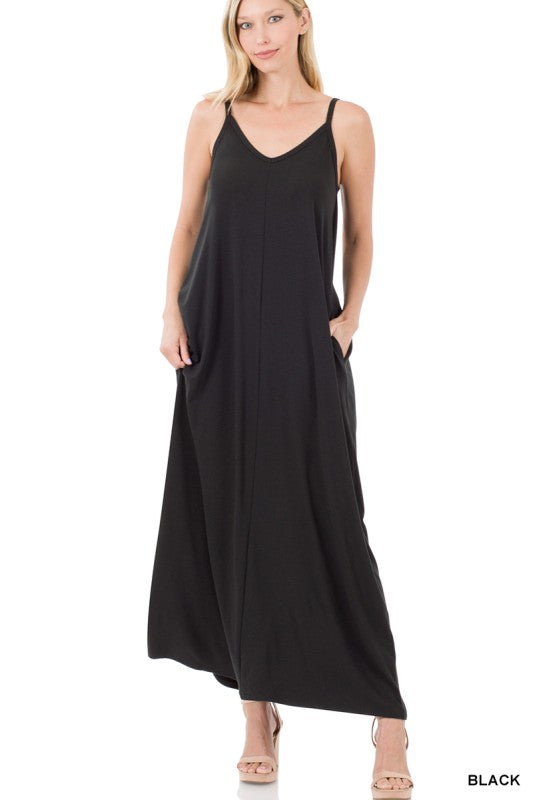 Zenana Black Maxi Dress