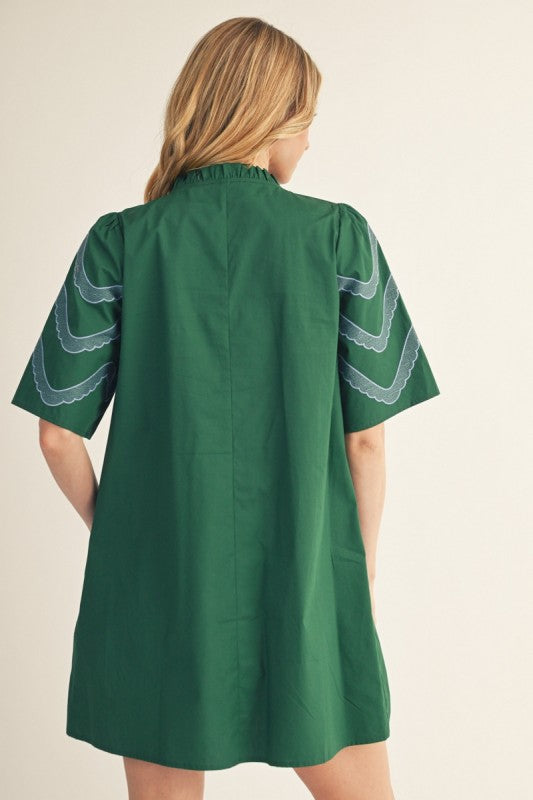 Jodifl Forest Green Dress