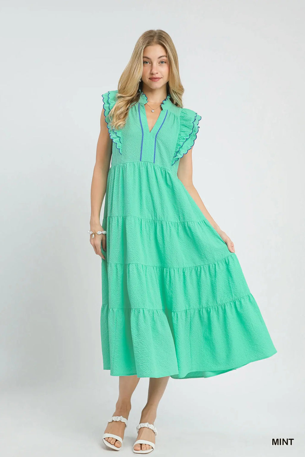 Umgee Spring Mint Dress