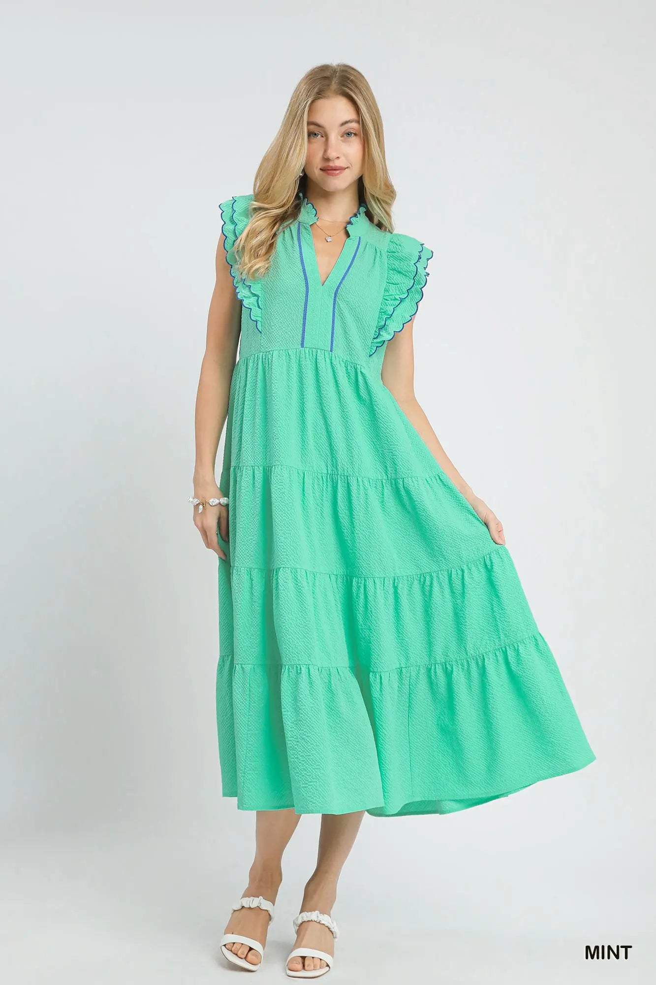 Umgee Spring Mint Dress
