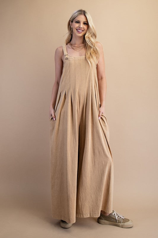 GiGio Mineral Washed Jumpsuit