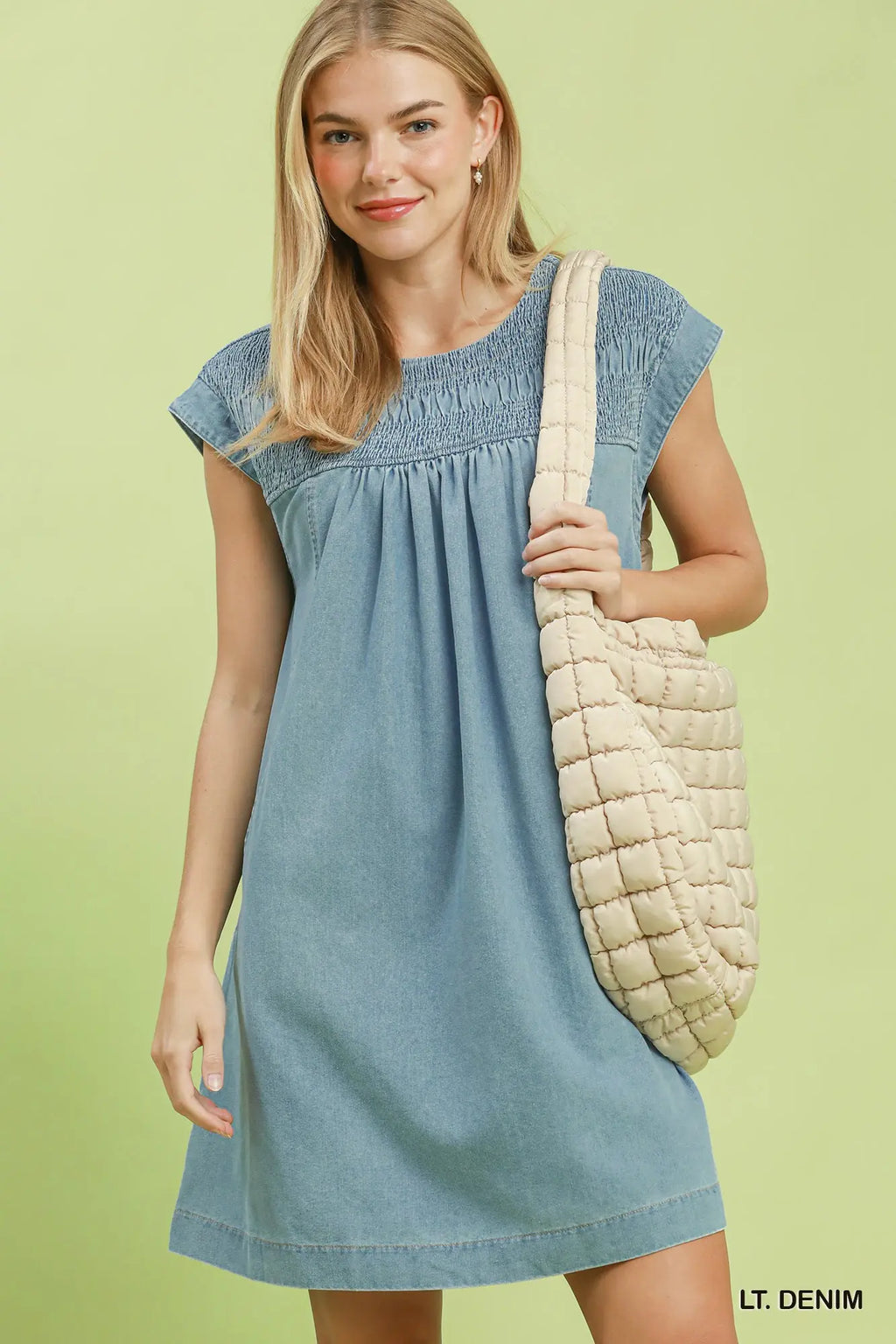 Umgee Light Denim Dress