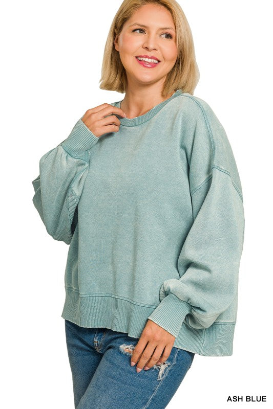 Ash Blue Comfort Crew