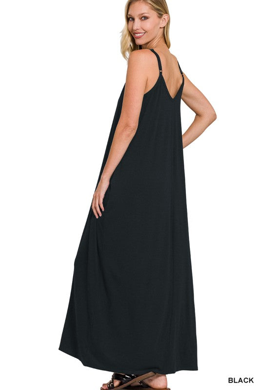 Zenana Black Maxi Dress