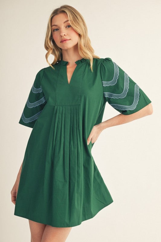 Jodifl Forest Green Dress