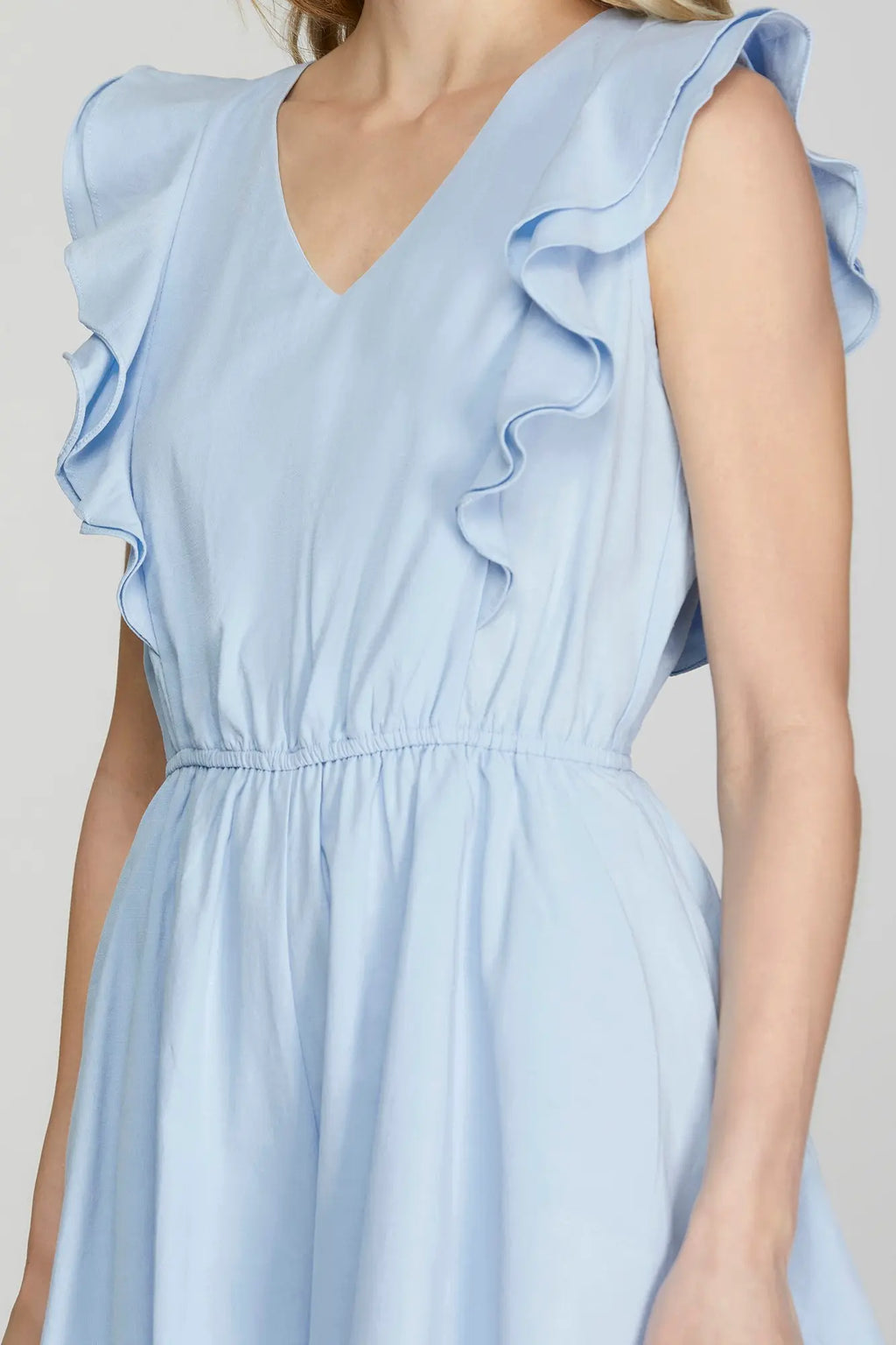 She + Sky Flutter Romper