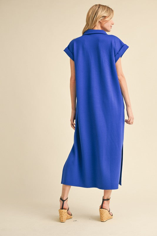 Jodifl Royal Blue Luxe Dress