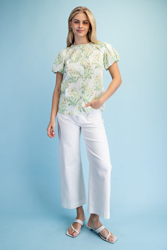 Gigio Floral ButtonDown shirt
