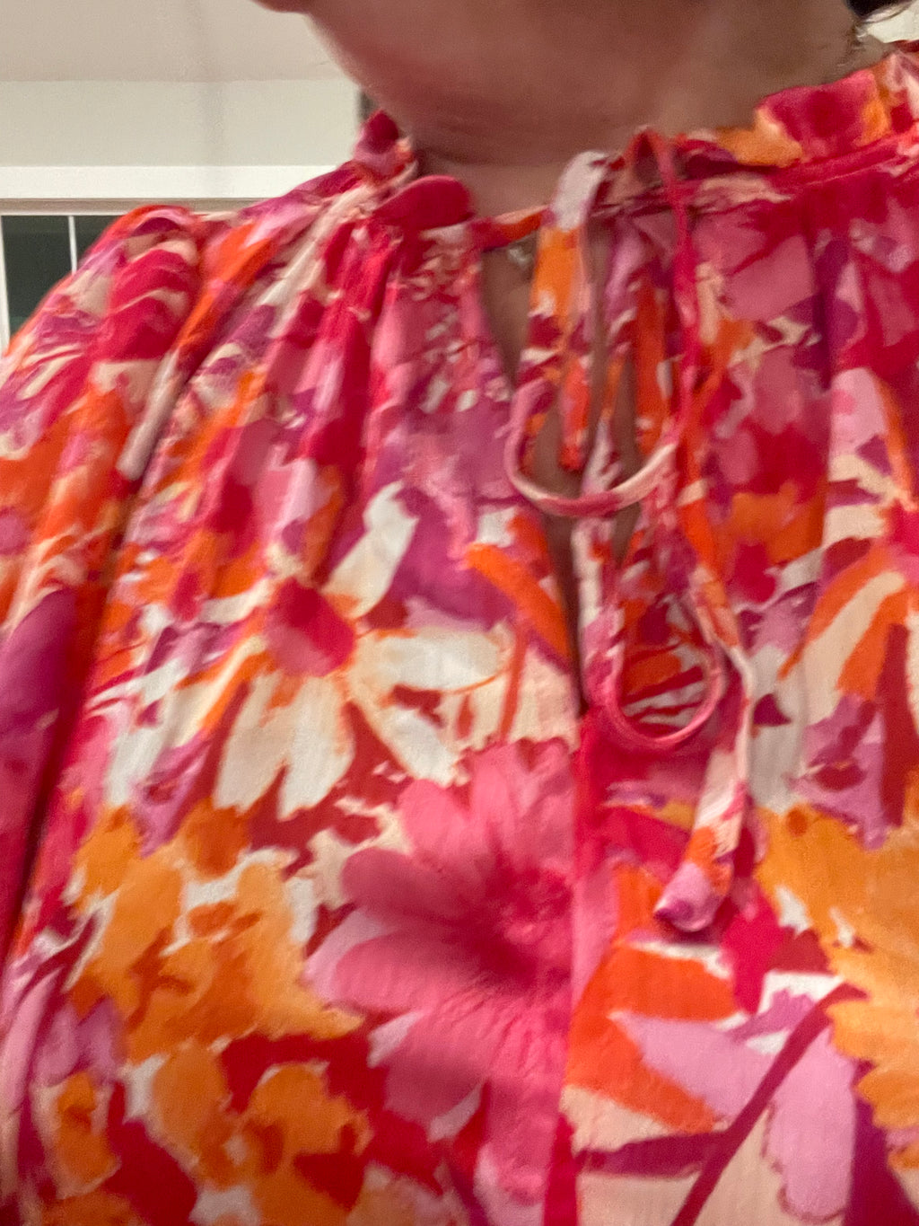 Umgee Pink Citrus Blossom Dress