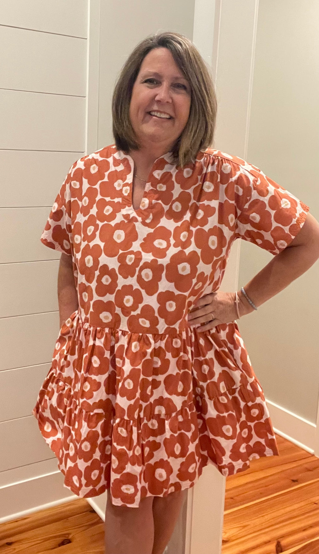 GiGio by Umgee Floral Pop Dress