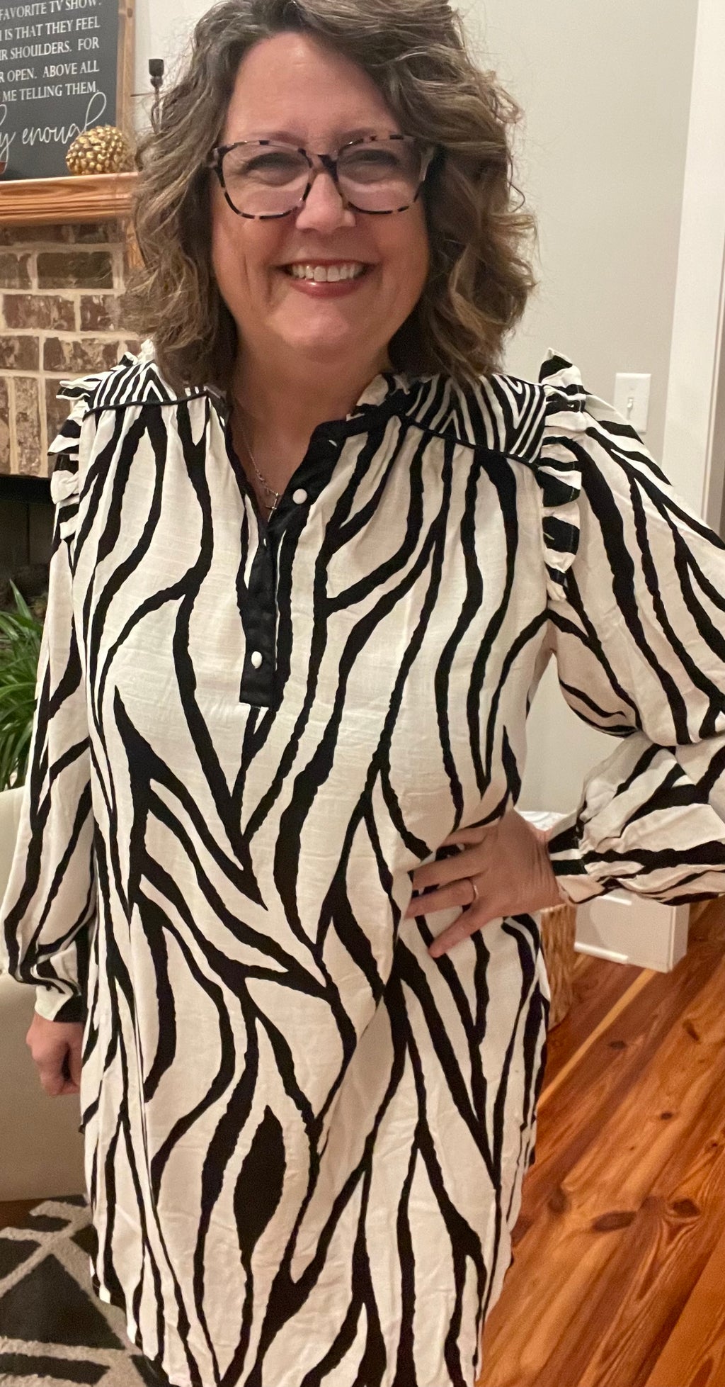 GiGio by Umgee Zebra In the Wild Dress