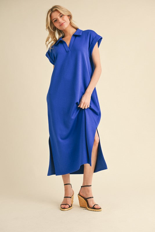 Jodifl Royal Blue Luxe Dress