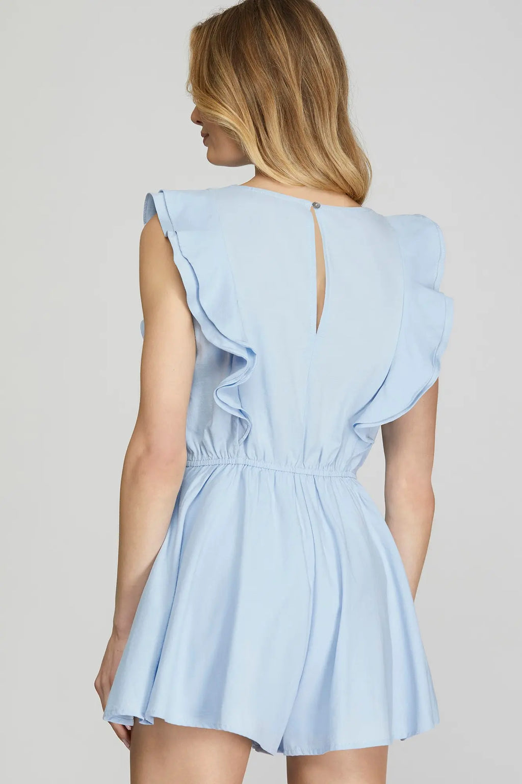 She + Sky Flutter Romper