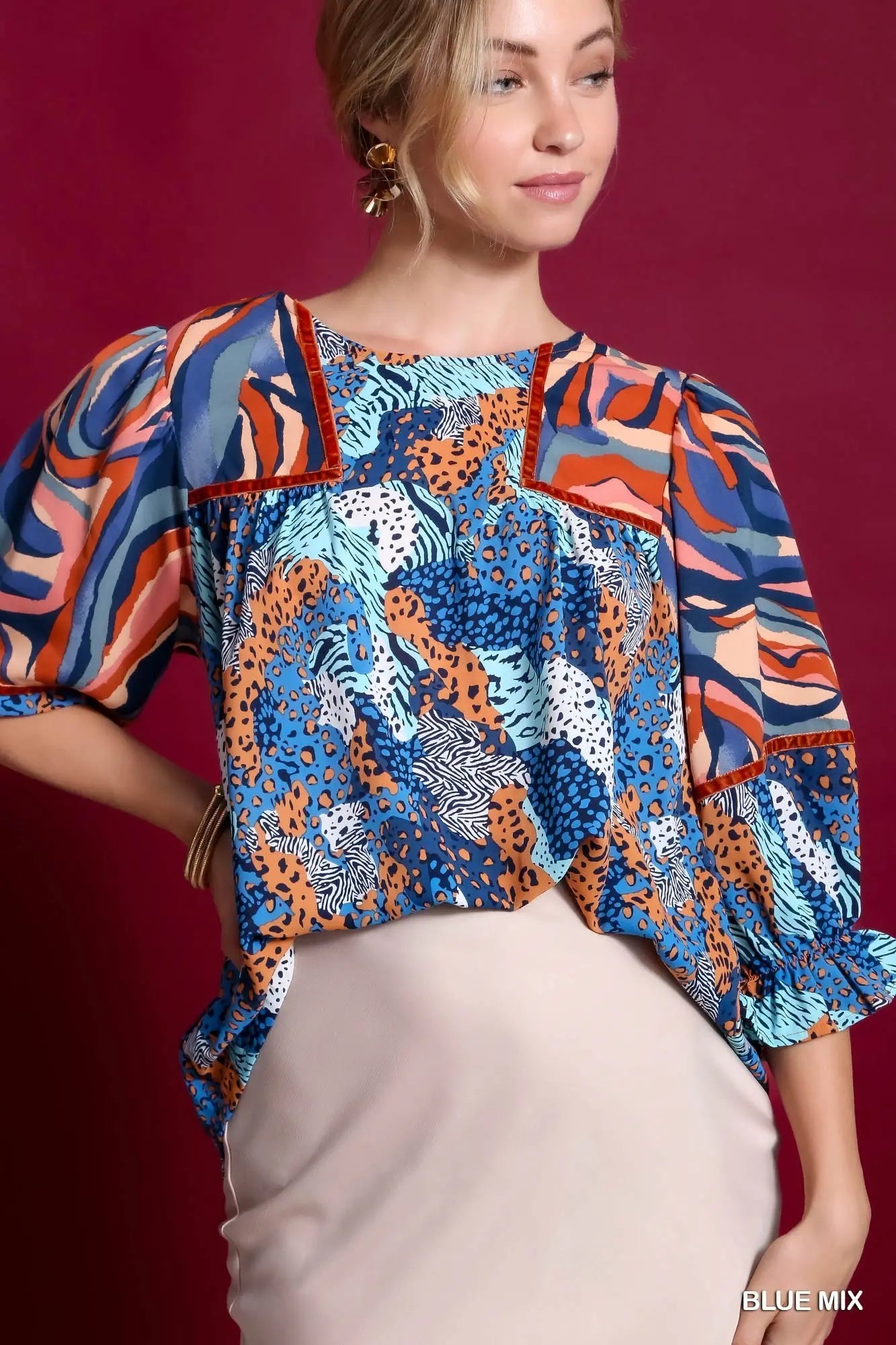 Abstract Pattern Top