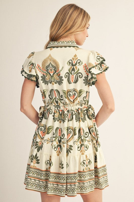 Jodifl Sweet Olive Dress