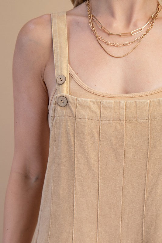 GiGio Mineral Washed Jumpsuit