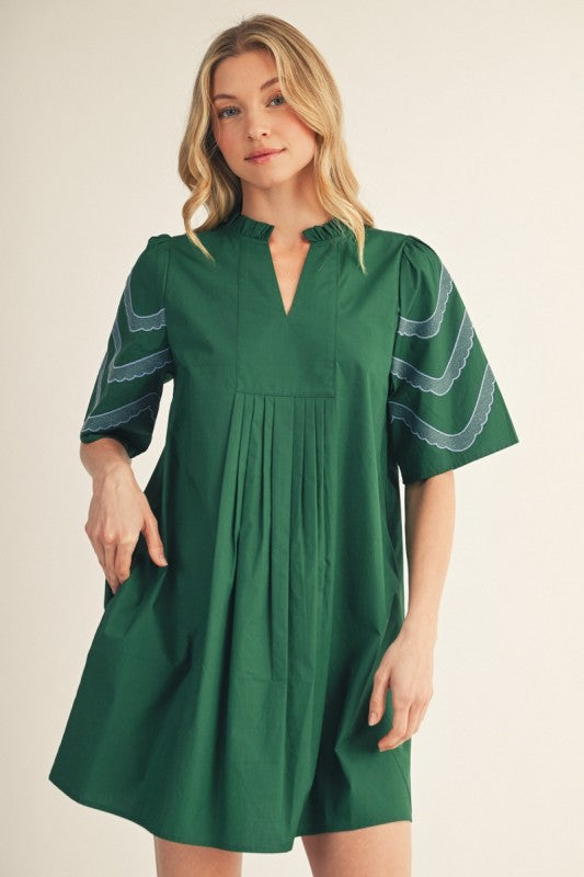 Jodifl Forest Green Dress