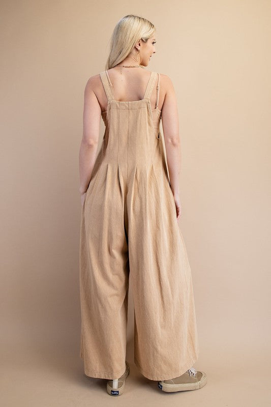 GiGio Mineral Washed Jumpsuit