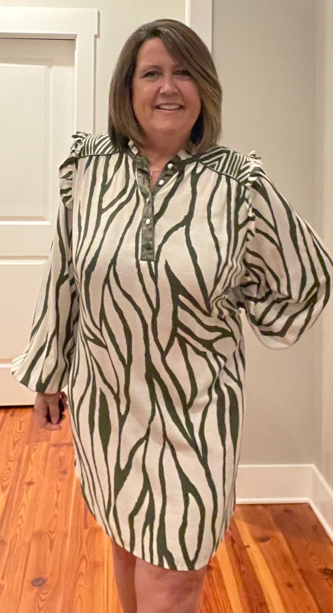 GiGio by Umgee Zebra In the Wild Dress