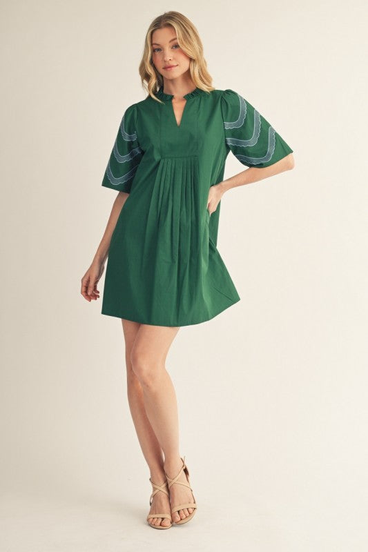 Jodifl Forest Green Dress