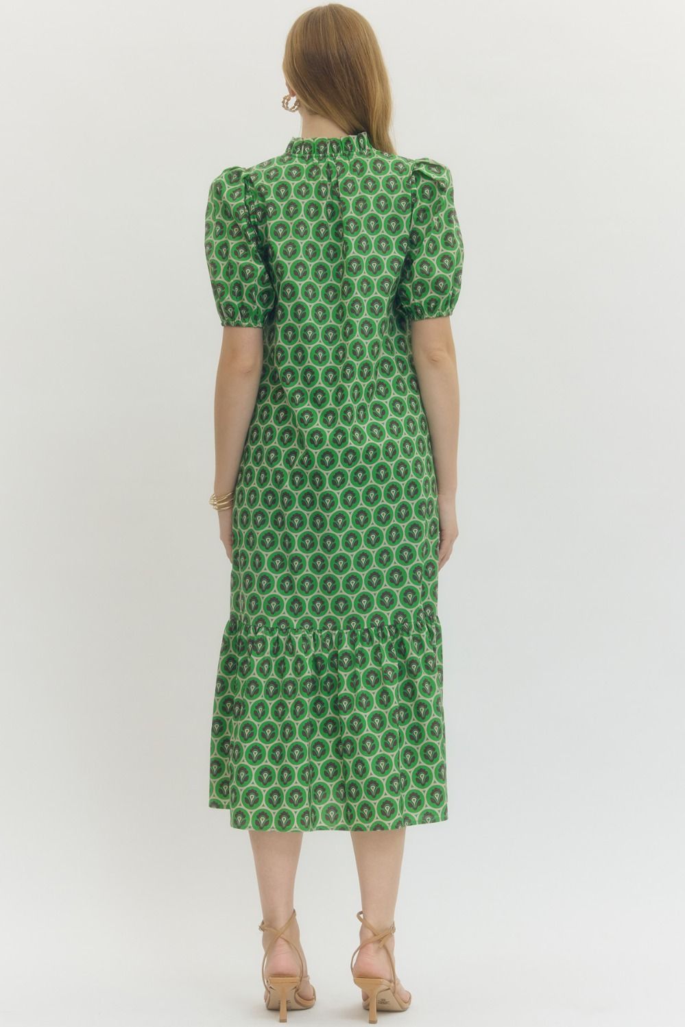 Entro Green Goddess Dress