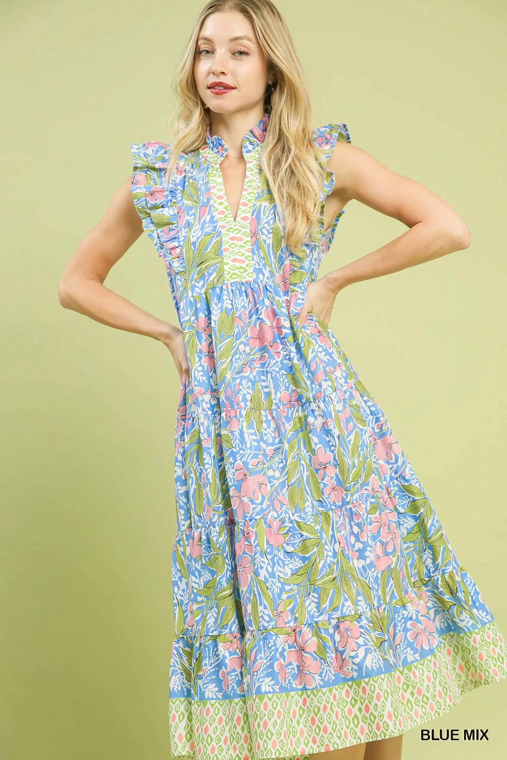 Umgee Spring Floral Dress
