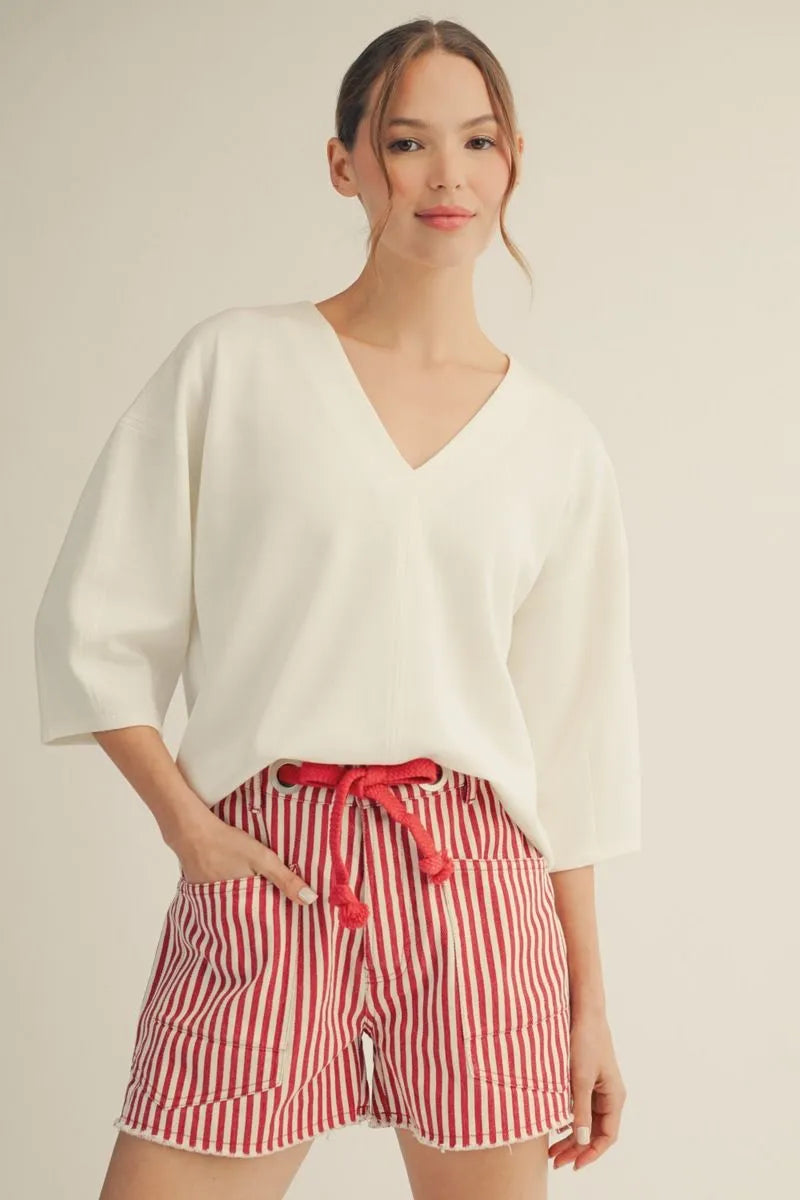 Jodifl Off White Top