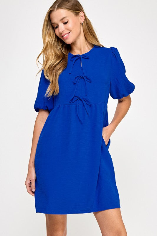Royal Tie Dress