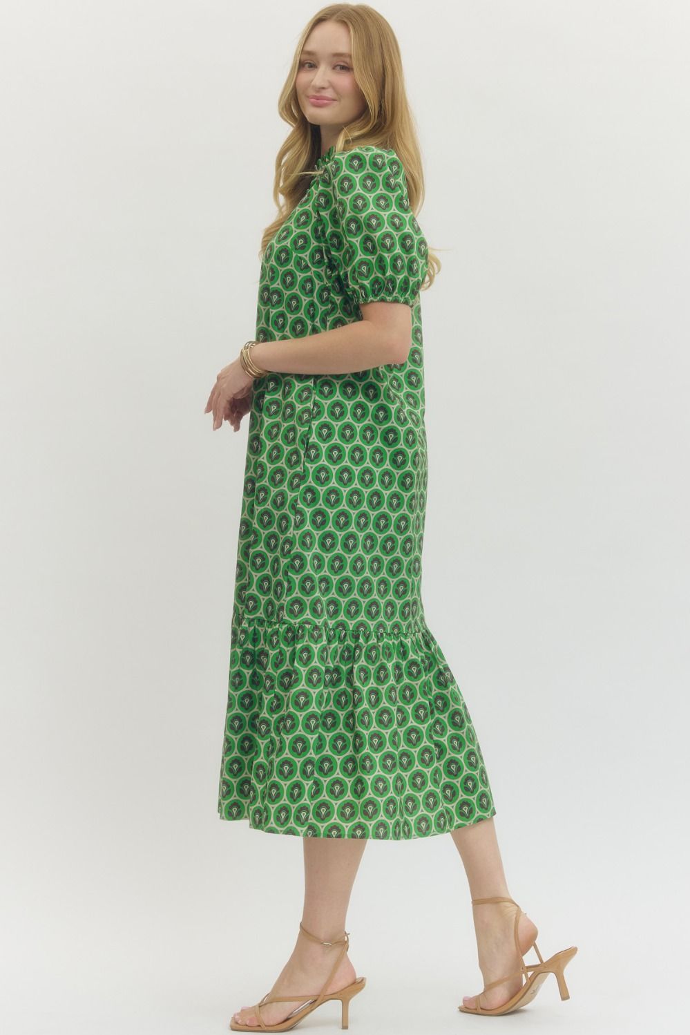 Entro Green Goddess Dress