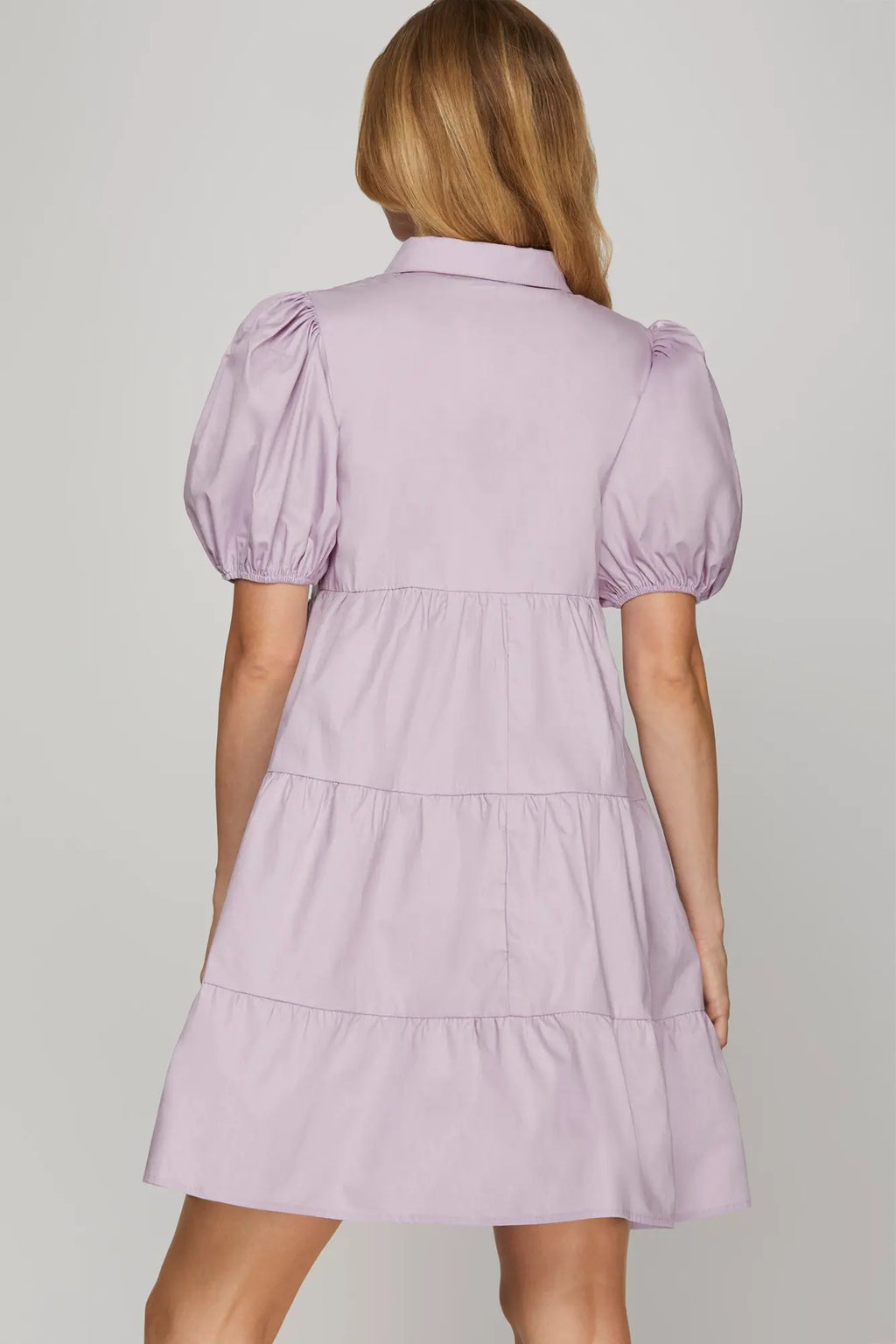 She + Sky Lilac Dress