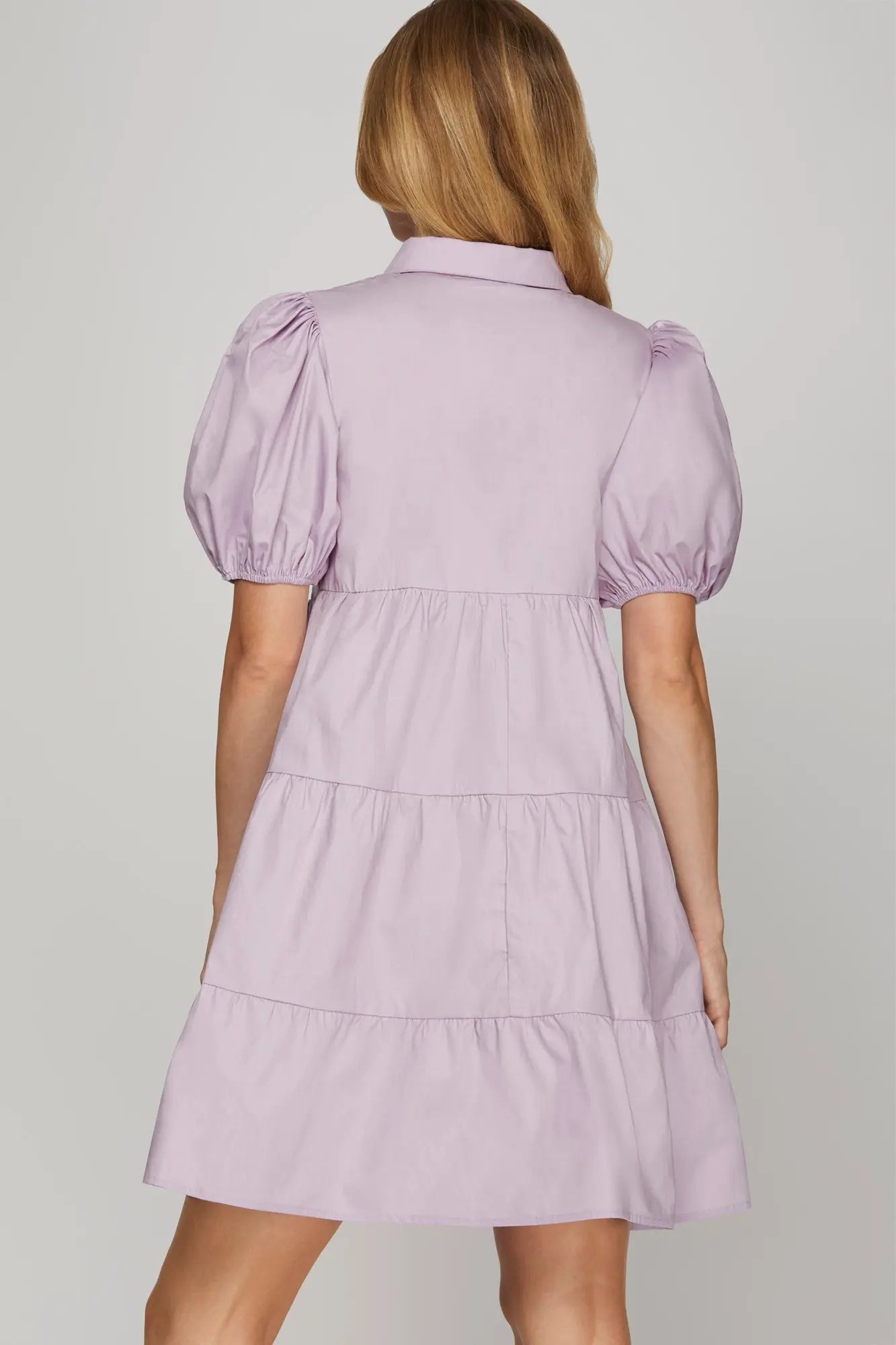 She + Sky Lilac Dress