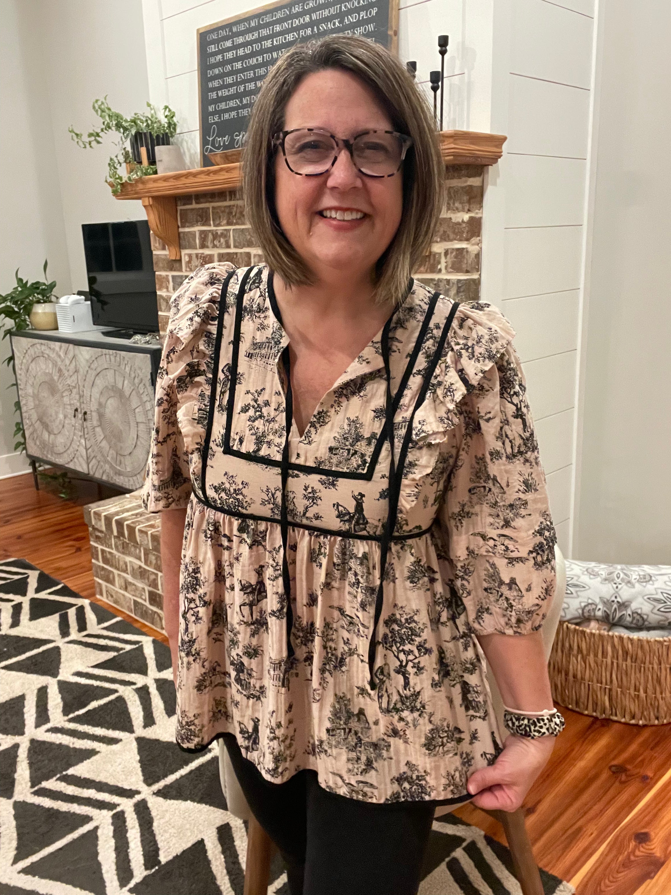 Heirloom Garden Blouse