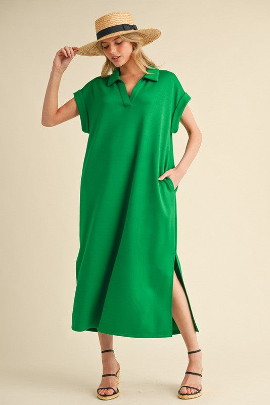 Jodifl Kelly Long Green Dress