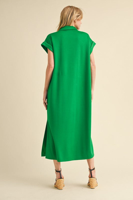 Jodifl Kelly Long Green Dress